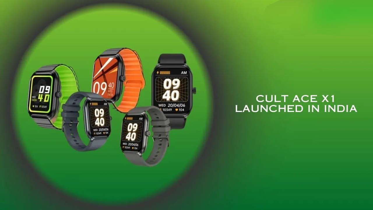 Cult Sport Ace X1 a New Smart Watch With Low Price