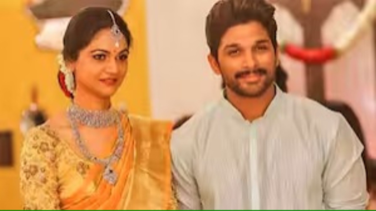 Do you know what Allu Arjun fondly calls his wife Sneha