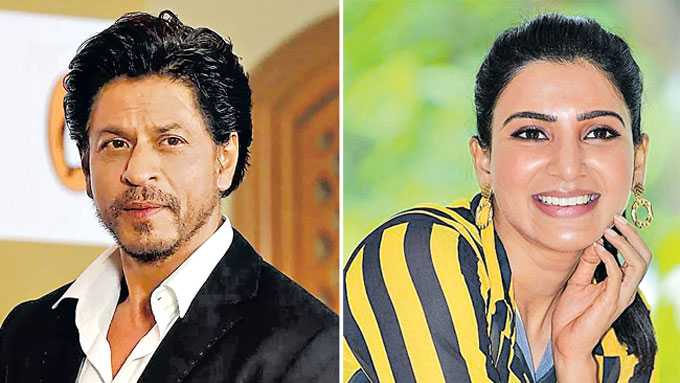 Samantha who will team up with Shahrukh