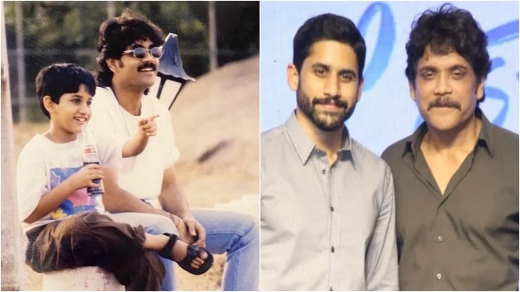 Naga Chaitanya who left home.. Nagarjuna who shed tears