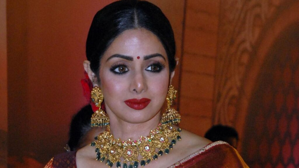 Who is the person who paid crores to do that with Sridevi for one day