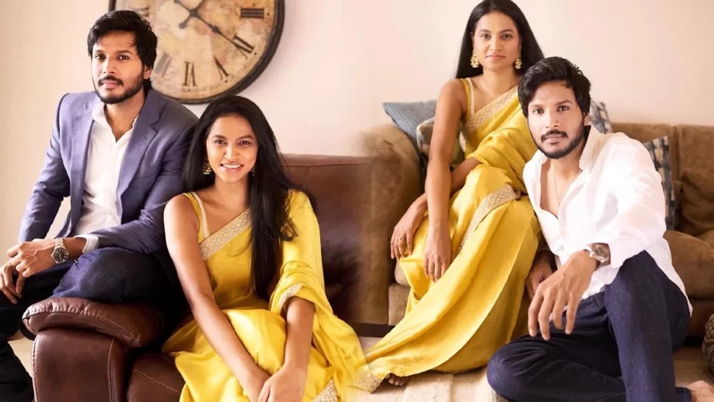 Who is the girl next to Sandeep Kishan