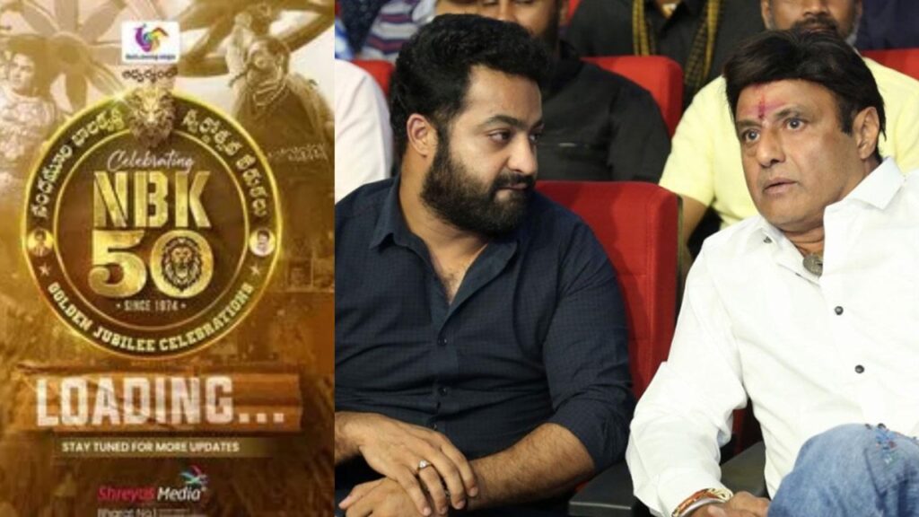 Balakrishna 50-year movie celebration that took away peace of mind from Jr.NTR