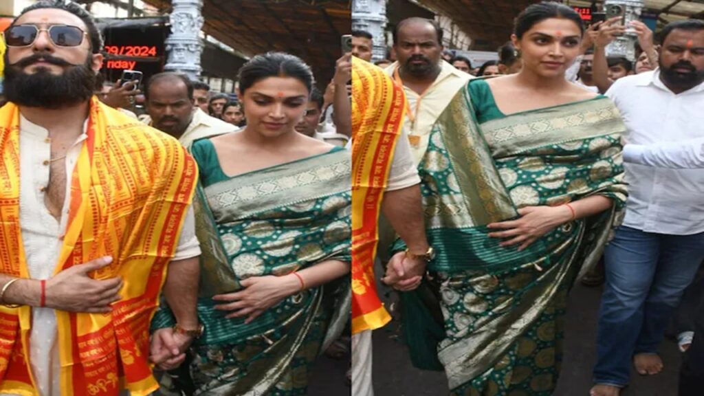 The secret behind Deepika Padukone green Banaras saree before delivery