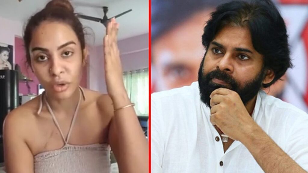 Sri Reddy Sensational post on Pawan Klayan