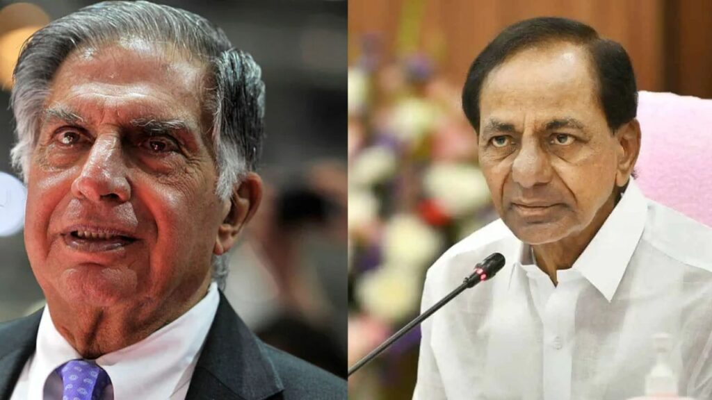 KCR Expresses Grief Over the Passing of Industrialist Ratan Tata