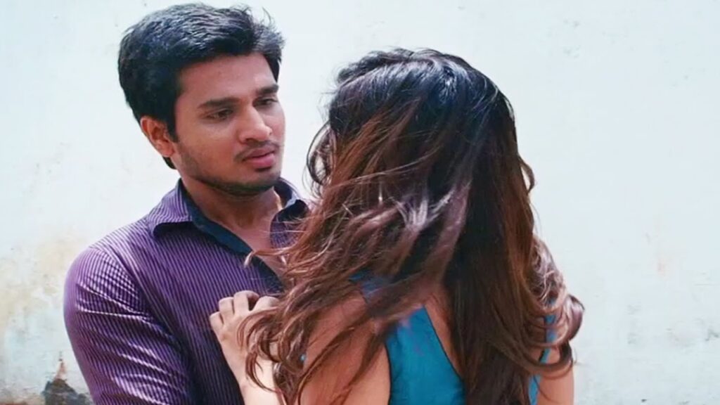 Nikhil love that heroine before marraige