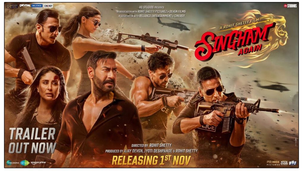 Singham Again Trailer Smashes Records Despite Mixed Reactions