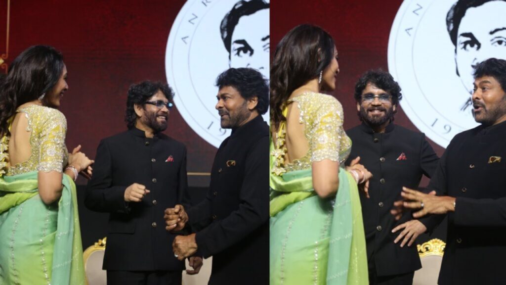 What did Nagarjuna say to Chiranjeevi about his new daughter in law