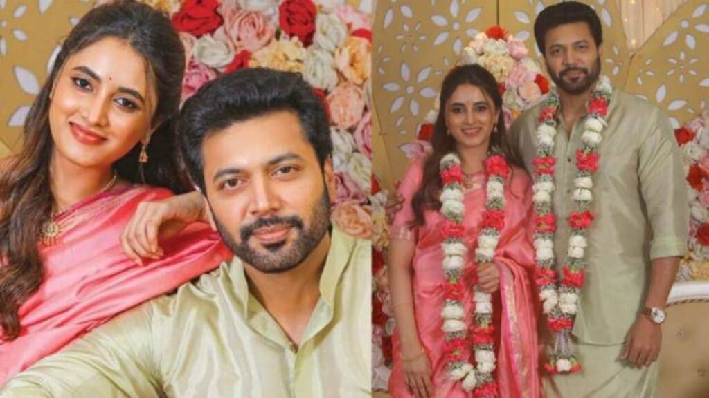 Jayam Ravi love with that heroine Engagement in Goa