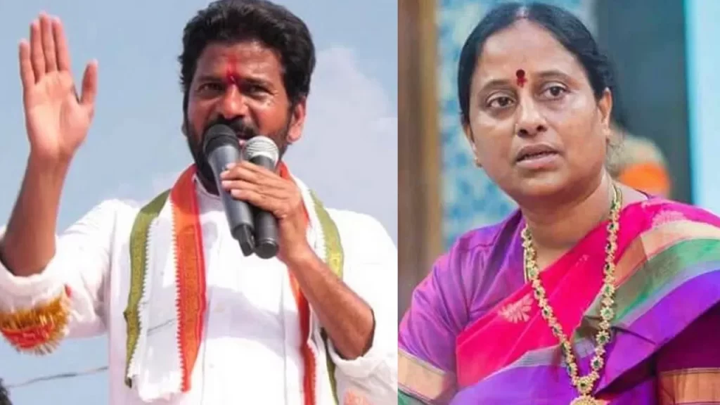 Revanth Reddy reaction on Konda surekha comments