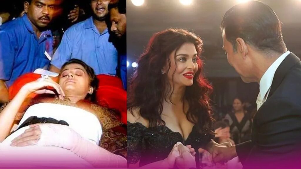 Aishwarya Rai in the hotel room with that Bollywood hero