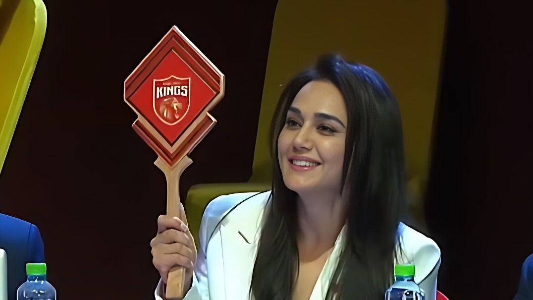 2025 Punjab Kings Old Movies preity zinta in auction