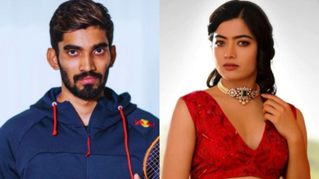 Rashmika gave a warning to Badminton Kidambi Srikanth