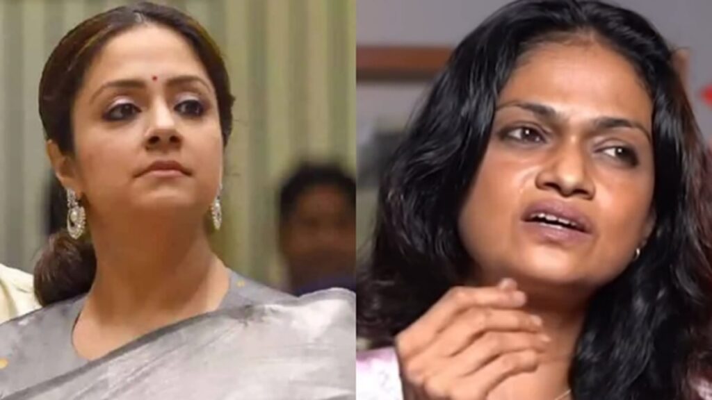 Singer Suchitra who defamed Jyothika