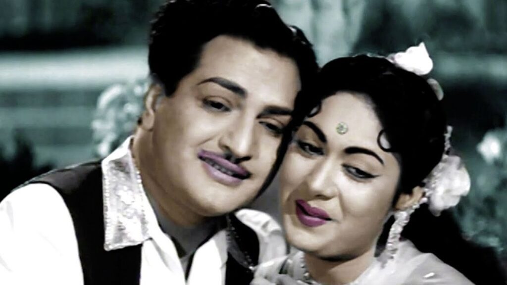 Sr.NTR took Savitri to a new house and that work.