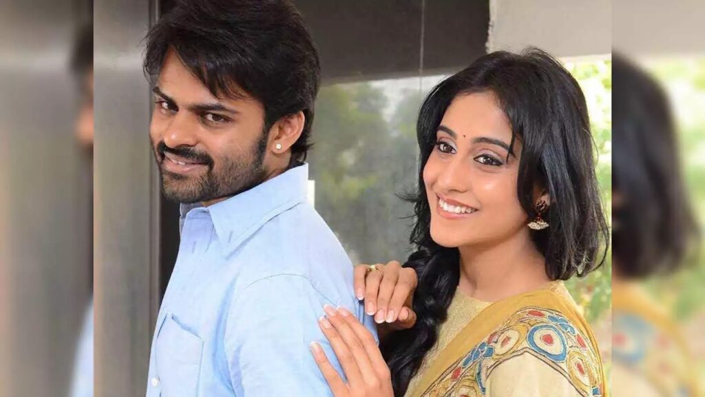 Sai Dharam Tej shared the video with the heroine saying 'Na papa'