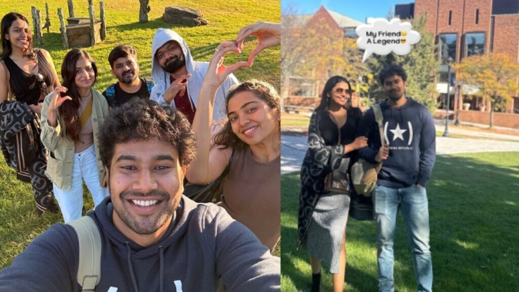 Shivani Rajashekhar who is enjoying in America with her boyfriend