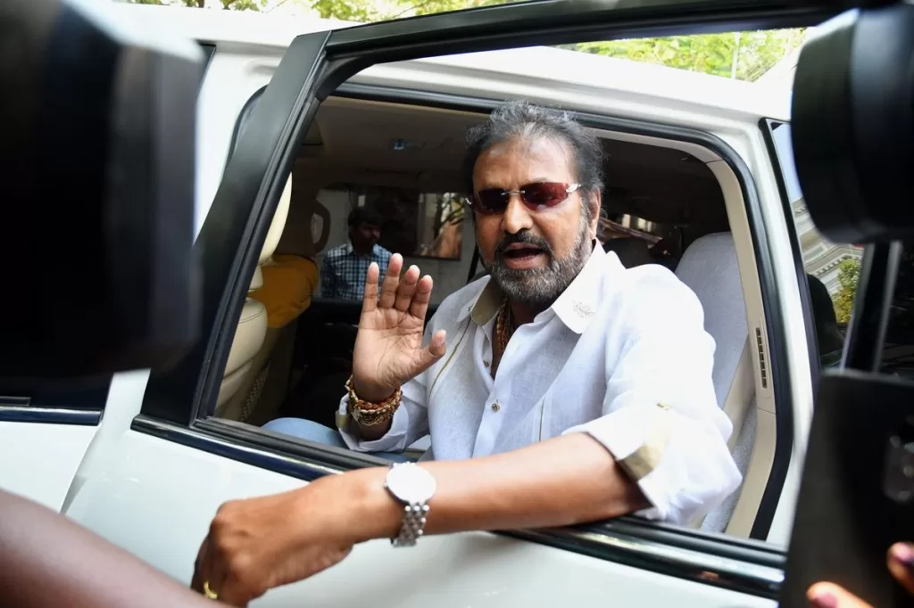 Police search for Mohan Babu whereabouts