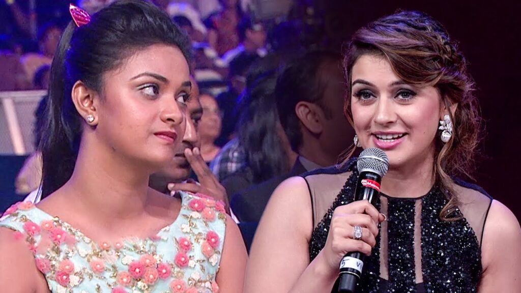 Hansika secret relationship with Keerthy Suresh fiance