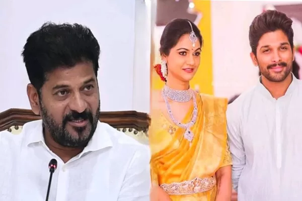 The relationship between Allu Arjun wife and Revanth Reddy