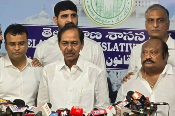 KCR Criticizes Congress Over Welfare Schemes