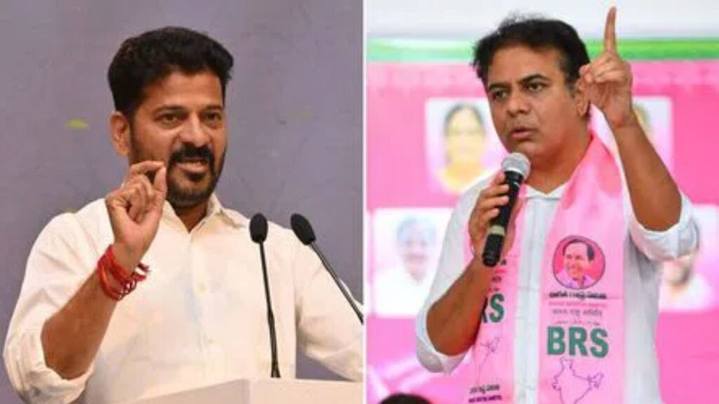 KTR Formula E Car Race Cm revanth reddy Telangana plans auction for Hyderabad land