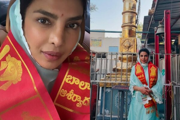 Priyanka Chopra at Chilkur Balaji Temple