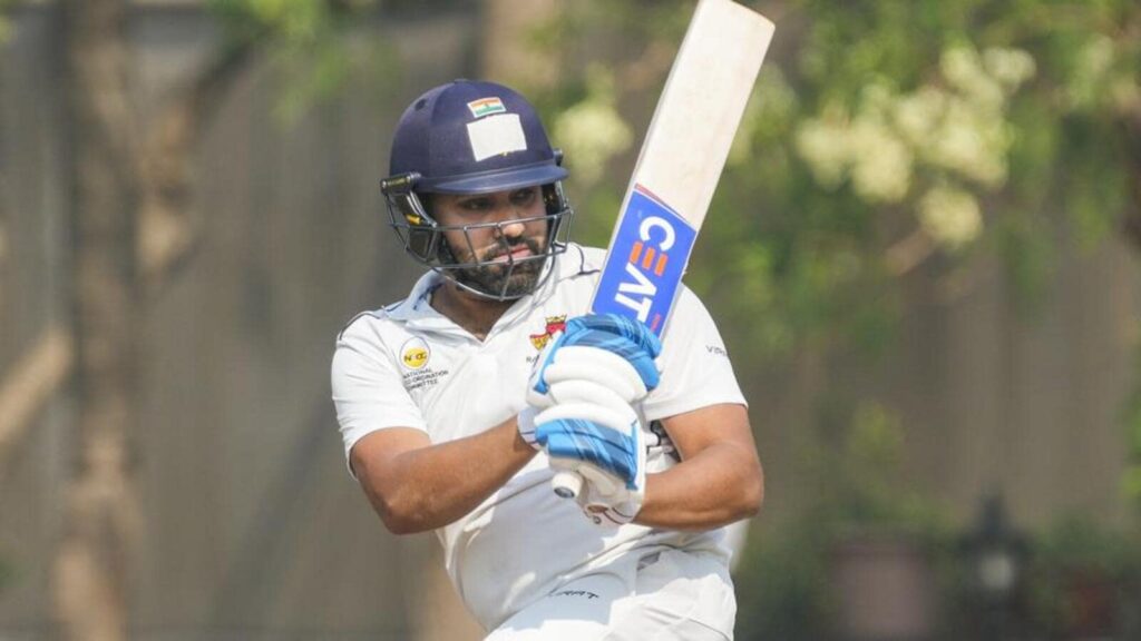 Rohit Sharma brief knock in Mumbai