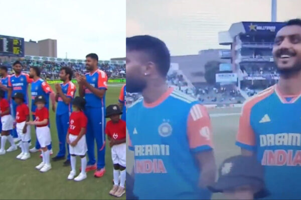 These are the team India players who did not sing the national anthem