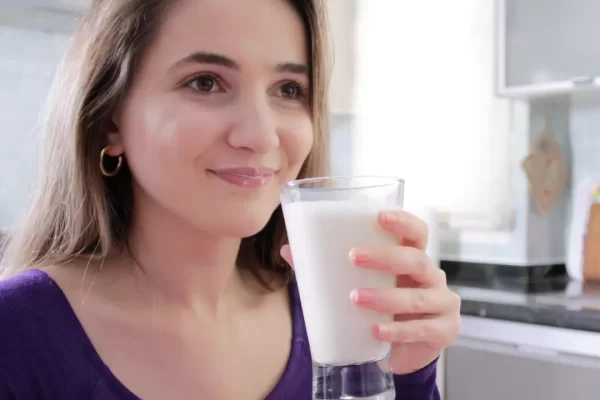 What happens if people with thyroid drink milk