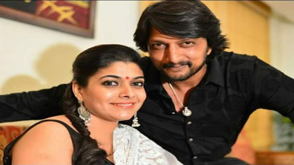 Sudeep who fell in love with that heroine