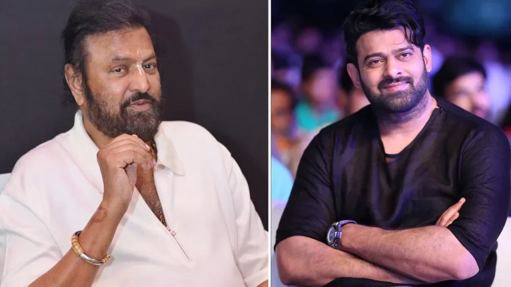 Prabhas was shocked by Mohan Babu