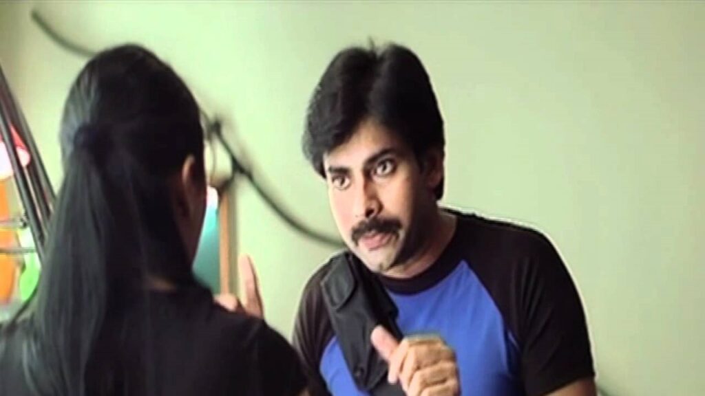 Pawan Kalyan got his hands on the hot heroine