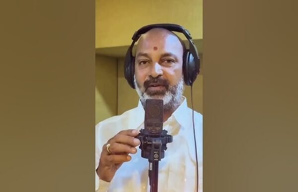 Bandi Sanjay Sings Modi Devotional Song