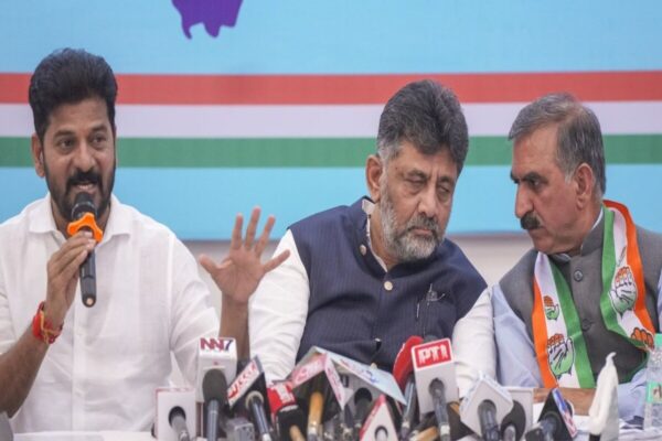 Revanth, DK Shivakumar in BJP party