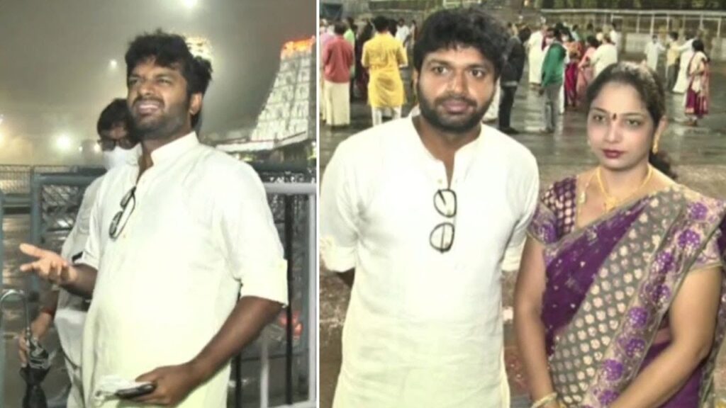 Secret videos of Anil Ravipudi in wife hand