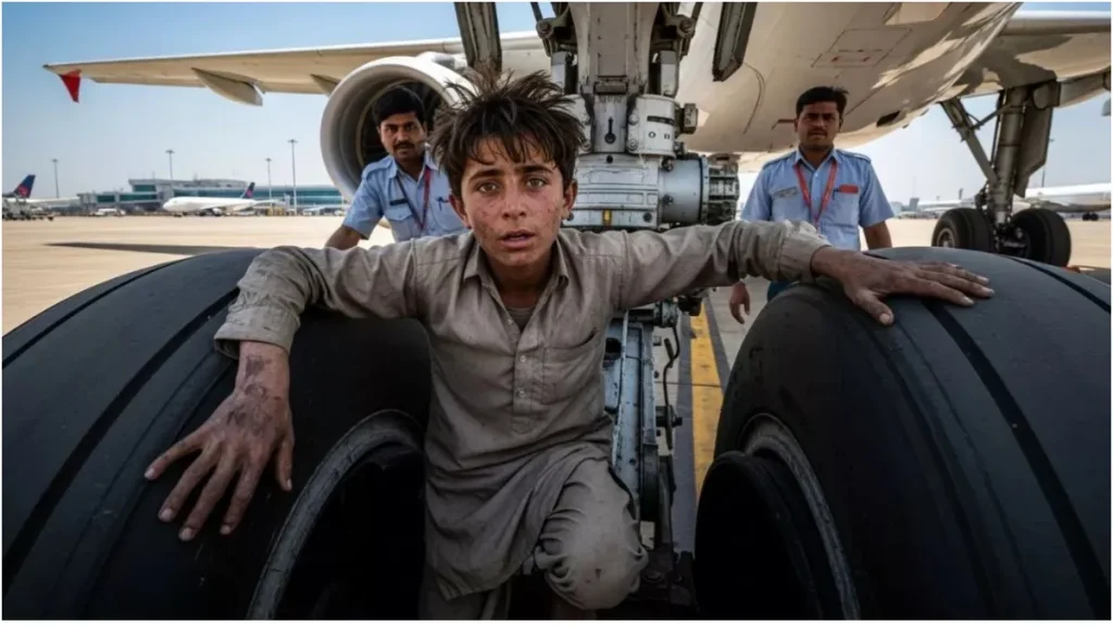 13-year-old Afghan boy hides in plane's landing gear for 2 hours, lands in Delhi