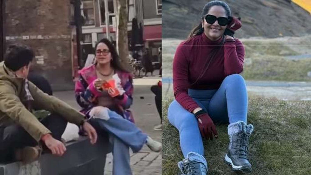 Anasuya enjoys being with that actor in Foreign