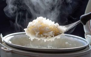 Are you eating leftover rice at night