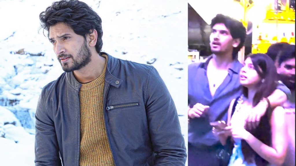 Baby hero gets caught romancing a Marathi beauty in a pub