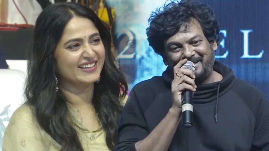 Puri Jagannadh and Ravi Teja touching the feet of that star heroine