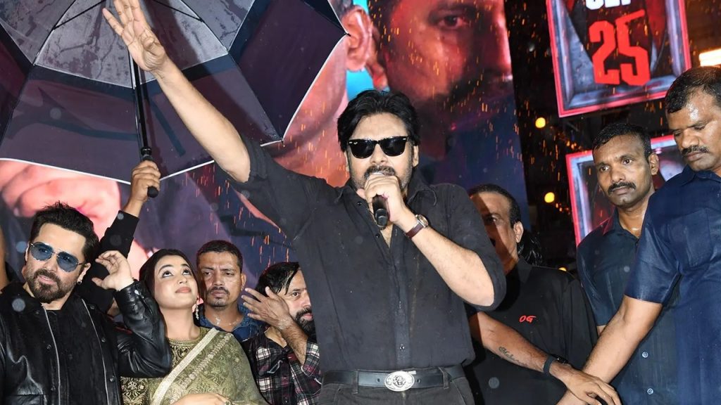 What Pawan Kalyan wore at the OG event