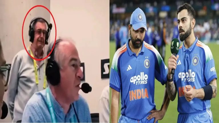 Australian commentator tears for Kohli Rohit