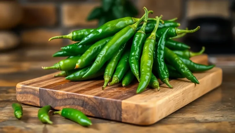 Green chilies
