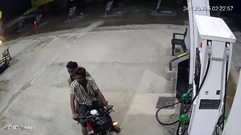 Kurnool Bus Fire Accident The ill-fated bike had pillion rider