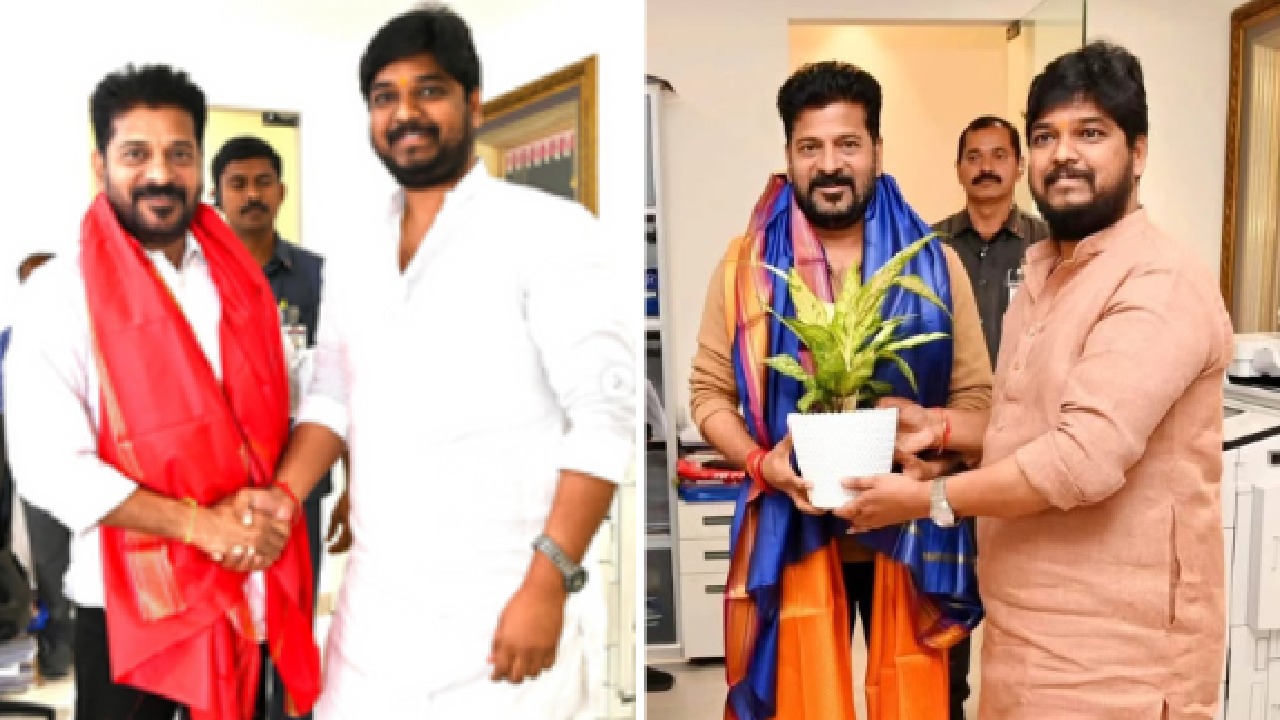 Revanth Reddy leads Jubilee Hills campaign