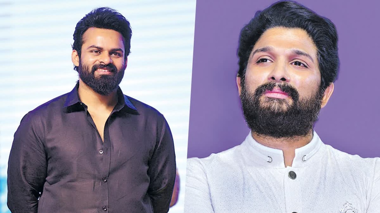 Sai Durga Tej gave Allu Arjun fans a shock with just one word