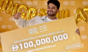 Telugu youth wins Rs 240 crore lottery in UAE