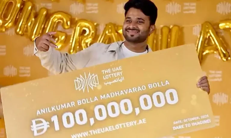 Telugu youth wins Rs 240 crore lottery in UAE